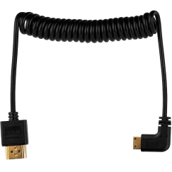 Mitoya HDMI Kaabel - Spiraalne HDMI mini HDMI 50 cm 48 Gbps 8K 60Hz