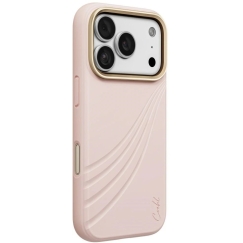 UNIQ Coehl Serina Case for iPhone 18 Pro / 17 Pro with Magnetic Charging, Pink