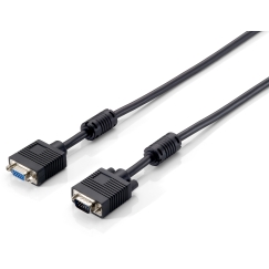 Equip 118807 VGA кабель 1,8 m VGA (D-Sub) Черный