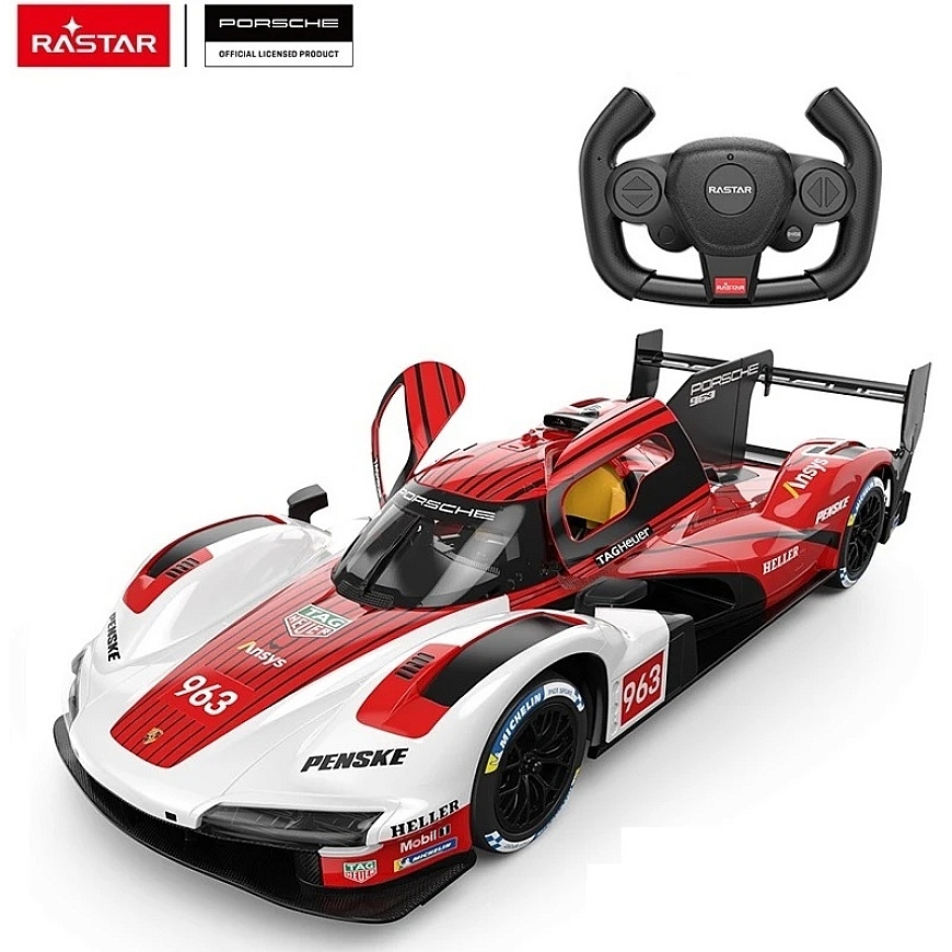 RASTAR 1:14 kauko-ohjattava automalli Porsche 963 LMDh, 10380 – 3