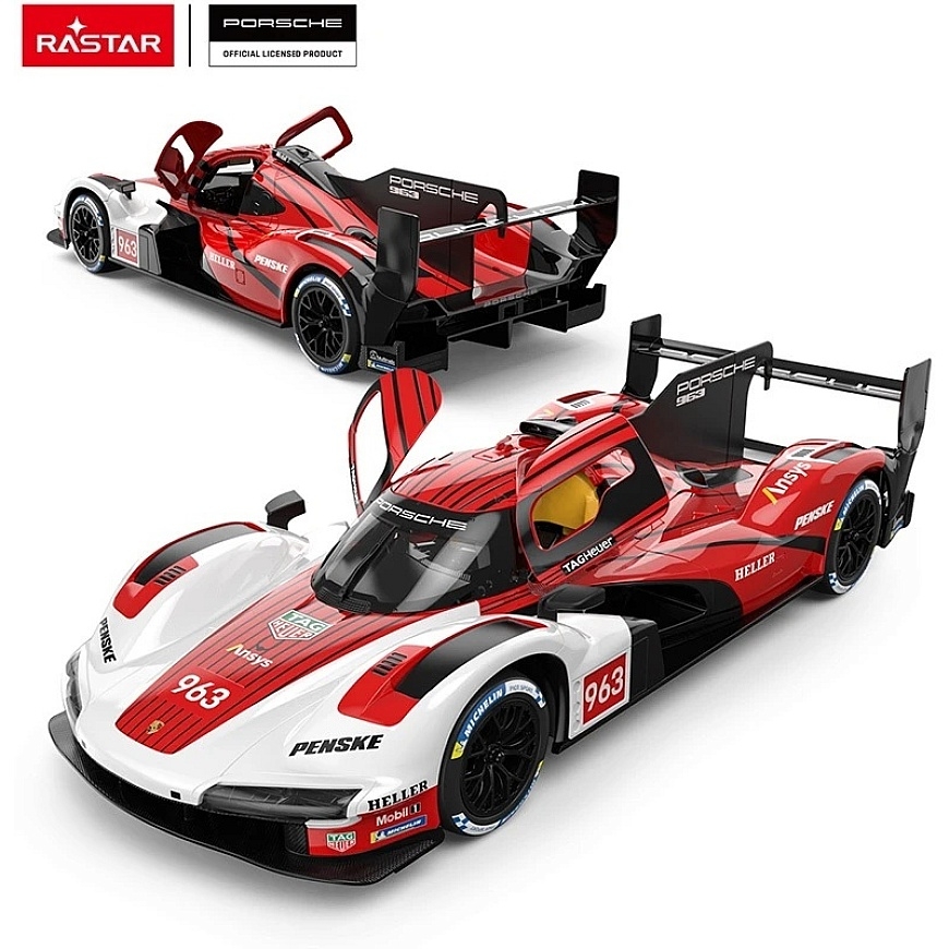 RASTAR 1:14 kauko-ohjattava automalli Porsche 963 LMDh, 10380 – 5