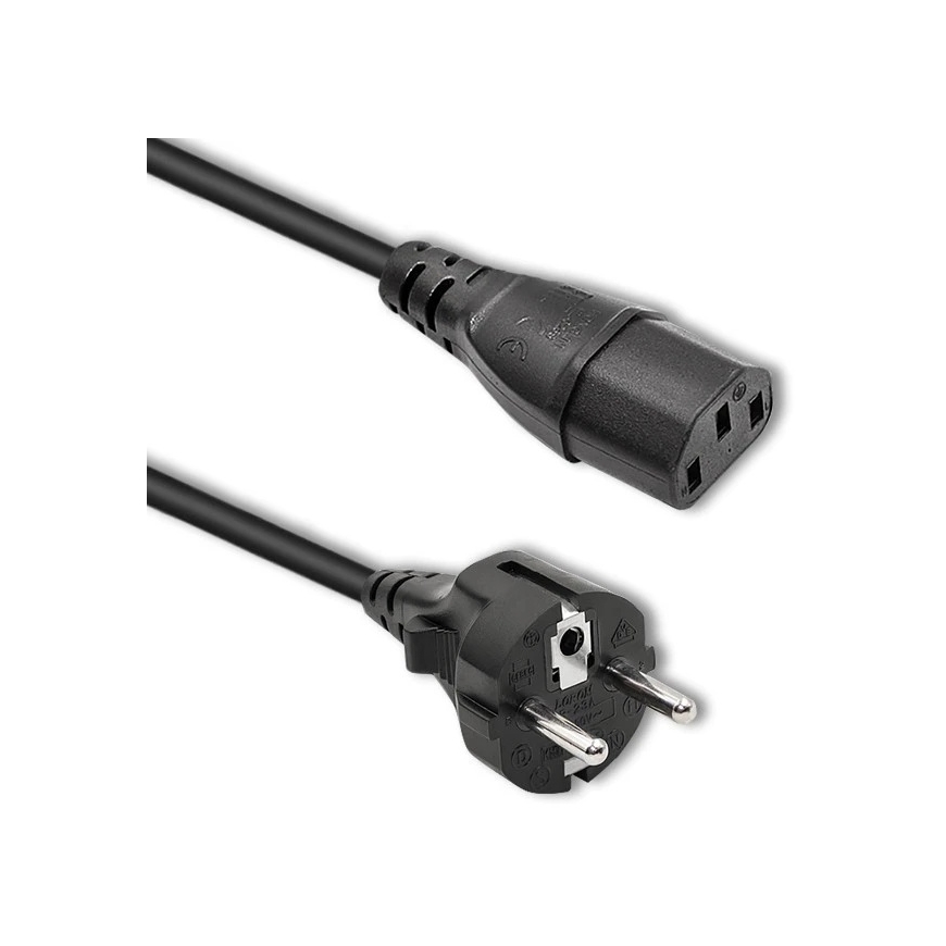 QOLTEC 50365 Сетевой кабель SCHUKO/C13 1,8м – 4
