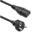 QOLTEC 50365 Сетевой кабель SCHUKO/C13 1,8м QOLTEC 50365 Сетевой кабель SCHUKO/C13 1,8м