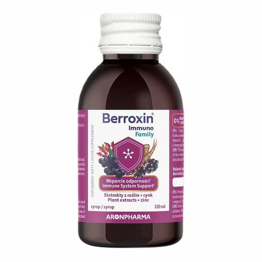 Aronpharma Berroxin Immuno Family šeivamedžu uogu