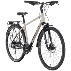 Velosipēds Tabou Flow 2 EQ melns-pelēks - M / 19" (Izmērs: M / 19")