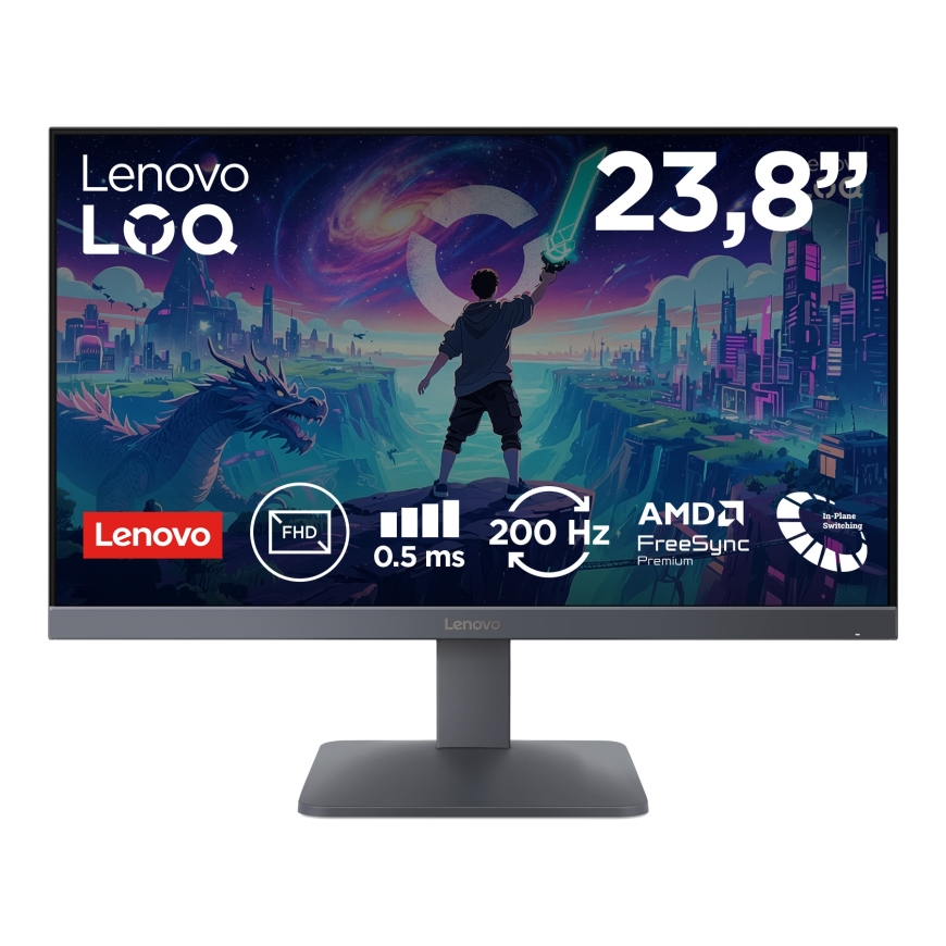 Lenovo LOQ 24-10 24" spēļu monitors