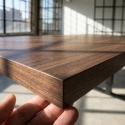 Spacetronik Darbo stalo plokštė 150x75x2.5 cm Riešutas