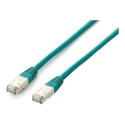 Equip 605648 tinklo kabelis Žalia 15 m Cat6a S/FTP (S-STP)