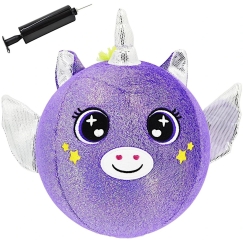 XQMAX EMOJI BOLA 23CM VIENRADZIS VIOLETIS 1083285