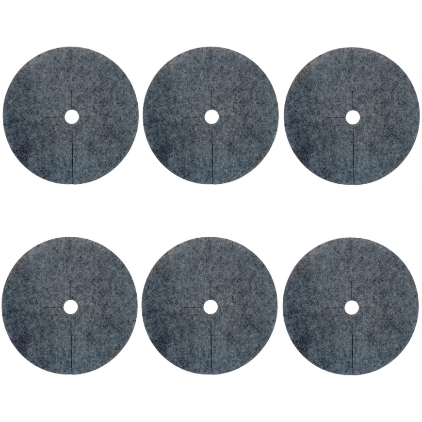 Bertoni Weed Control Disk Set, 6 pcs - 60 cm, Gray