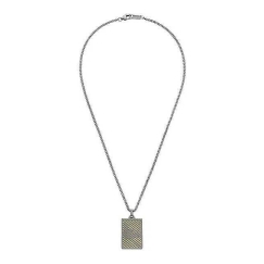 Armani Bicolor Steel Pendant Dog Tag EGS3239060