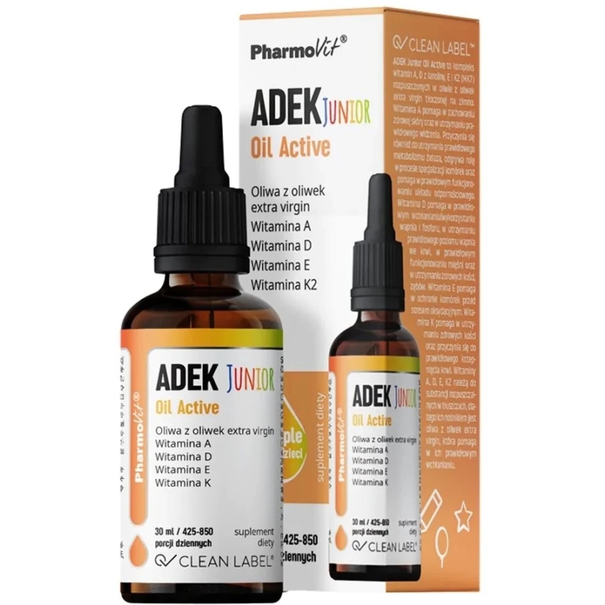 Pharmovit ADEK Junior Oil Active dietary supplement drops 30 ml – 2