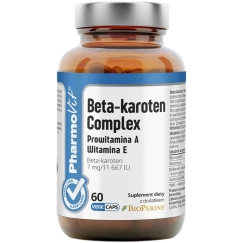 Pharmovit Beta-karoten Complex ruokavaliosuplementti 60 kapselia