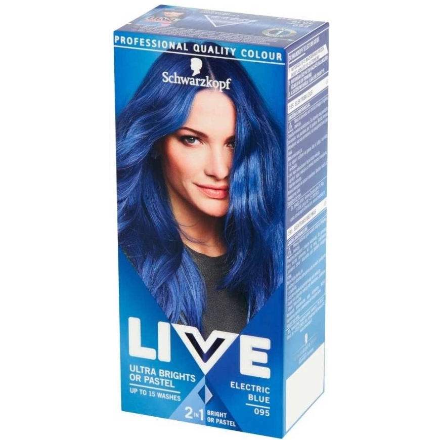 Schwarzkopf LIVE 95 ELECTRIC Blue
