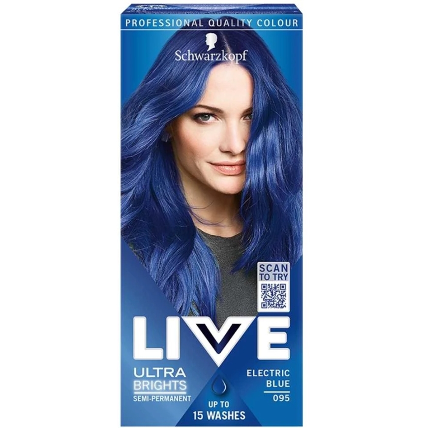 Schwarzkopf LIVE 95 ELECTRIC Blue – 2