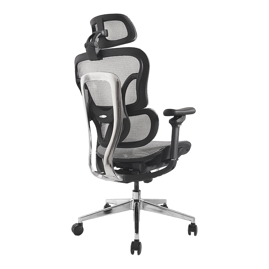 Equip Ergonomic Premium Office Chair with Headrest and Armrests, Grey – 2