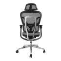 Equip Ergonomic Premium Office Chair with Headrest and Armrests, Grey Equip Ergonomic Premium Office Chair with Headrest and Armrests, Grey