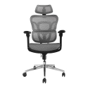 Equip Ergonomic Premium Office Chair with Headrest and Armrests, Grey Equip Ergonomic Premium Office Chair with Headrest and Armrests, Grey
