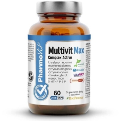 Pharmovit "Multivit Max Complex Active" dietary supplement, 60 capsules