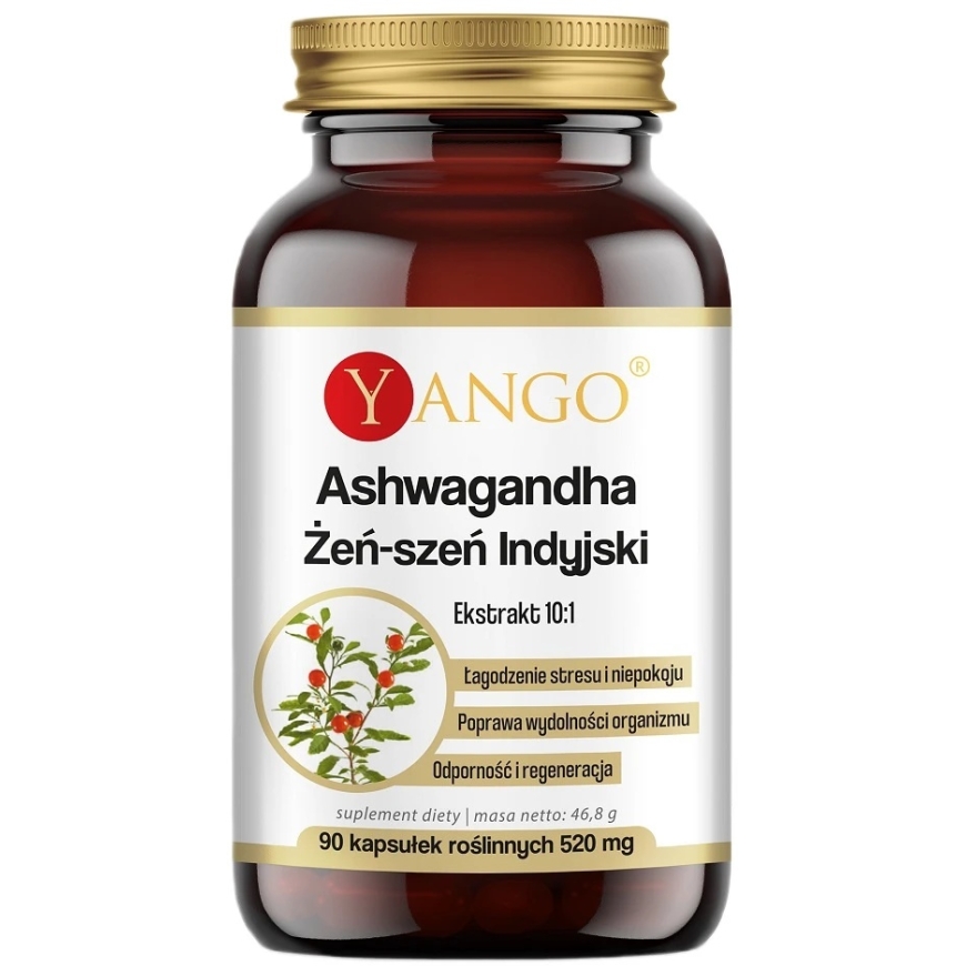 Yango Ashwagandha ravintolis 90 kapseliaa – 2