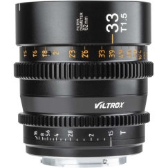 Camera Lens - Viltrox 33 mm T1.5 Cinema Lens for Sony E Mount