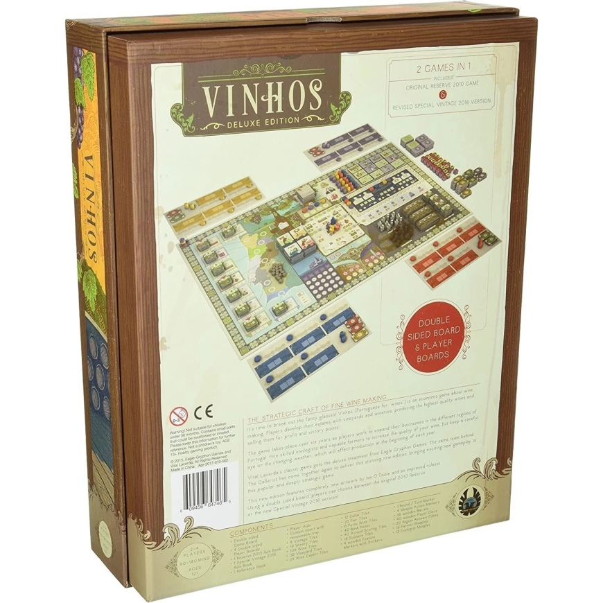 Eagle Gryphon Games Vinhos: Deluxe (2017 Edition) – 3