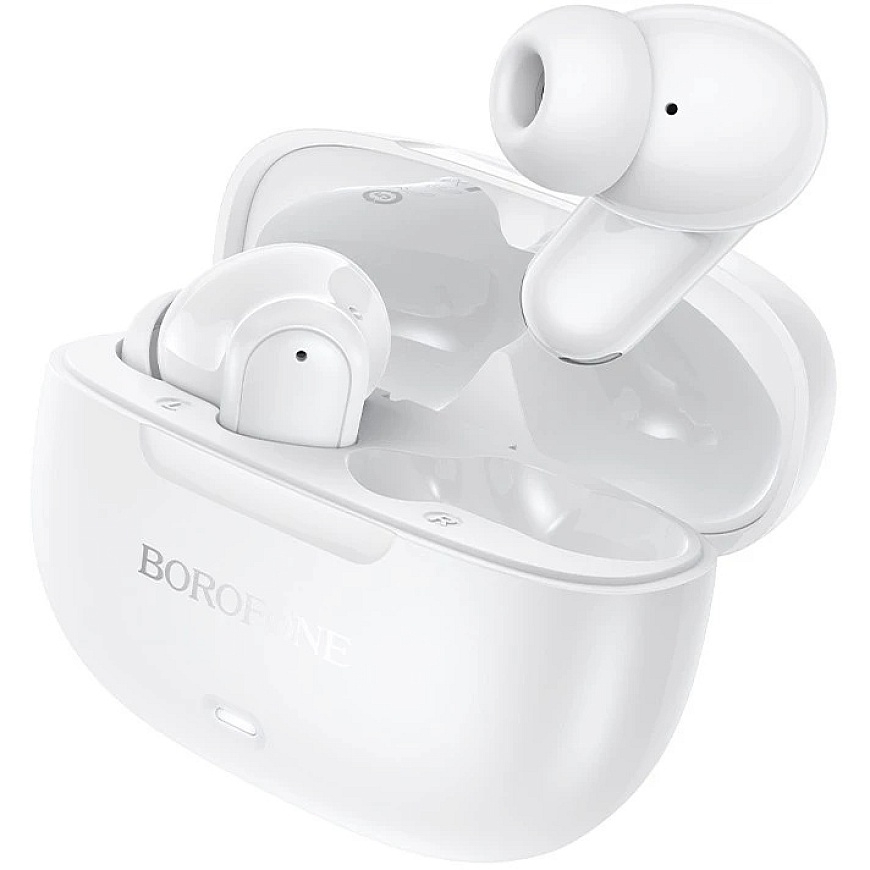 Borofone TWS Bluetooth kõrvaklapid BW96 Mellow valged – 4