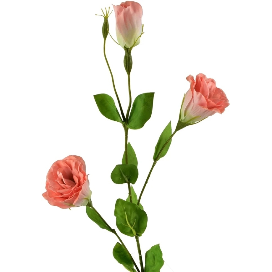 Mondex Since 1986 VIRIDIS Artificial Flower Eustoma 70cm Rubberized – 3