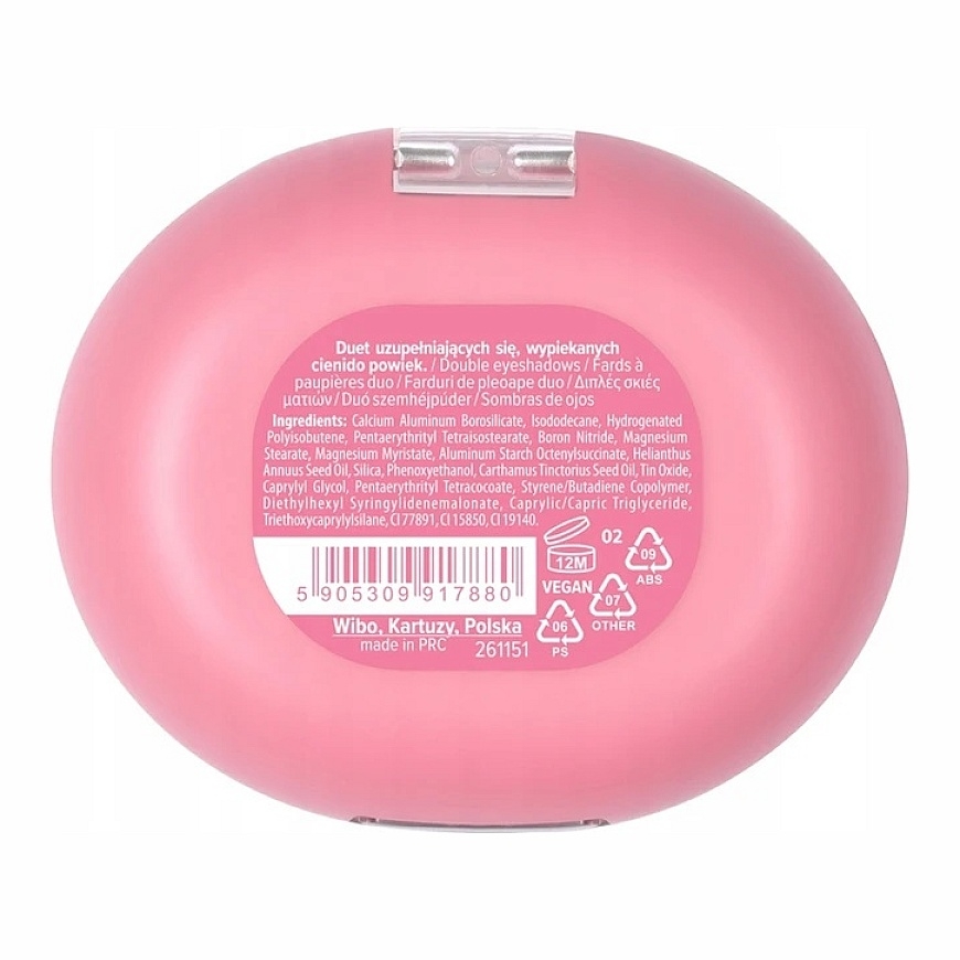 "Lovely Harmony Baked Duo" Eyeshadow 02 – 3