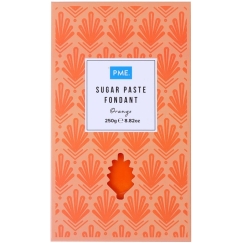 PME Sugar Paste - Orange, 250 g