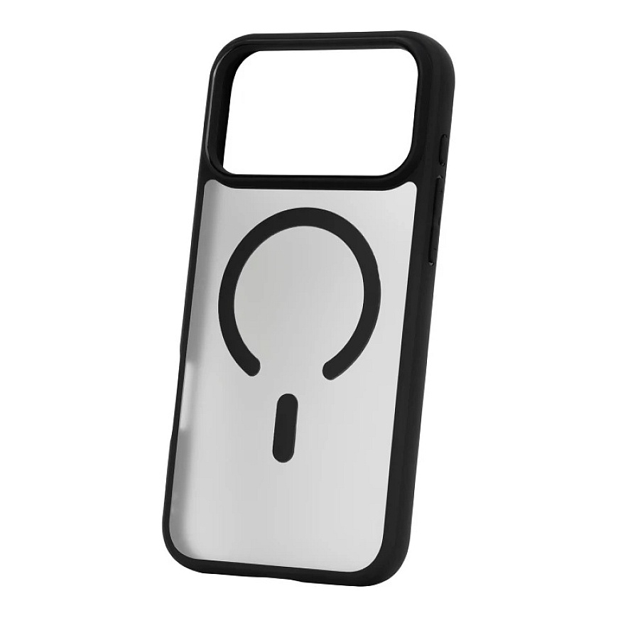 Roobix Dusky MagSafe Case for iPhone 17 Pro Max TPU, PC Matte Black