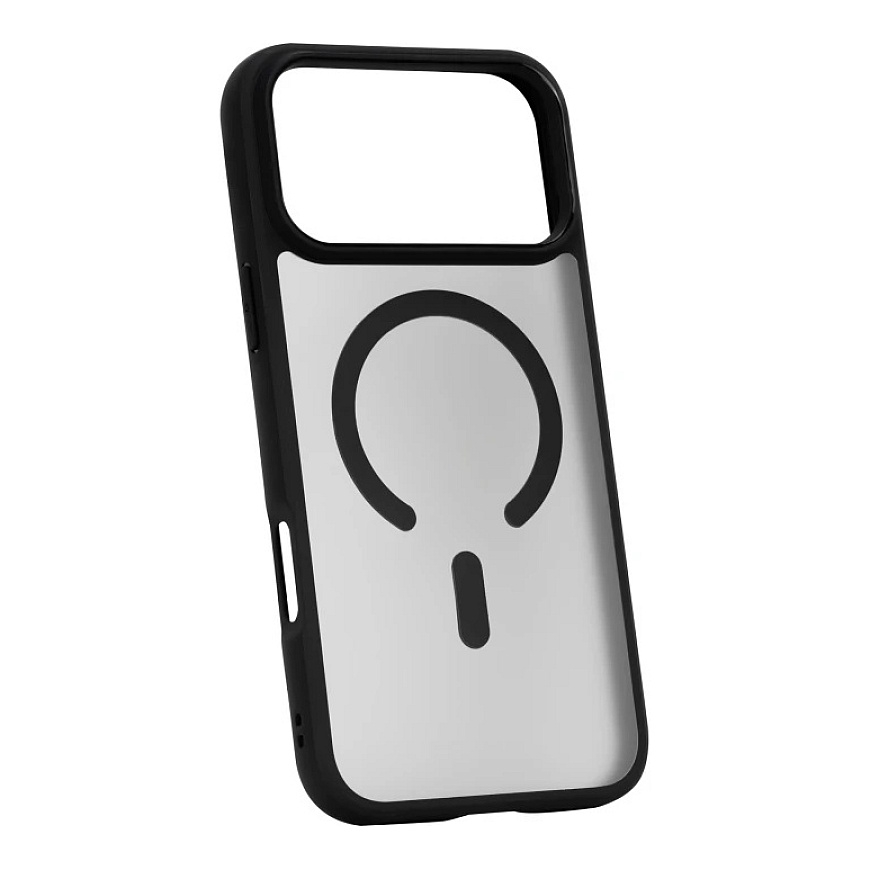 Roobix Dusky MagSafe Case for iPhone 17 Pro Max TPU, PC Matte Black – 3