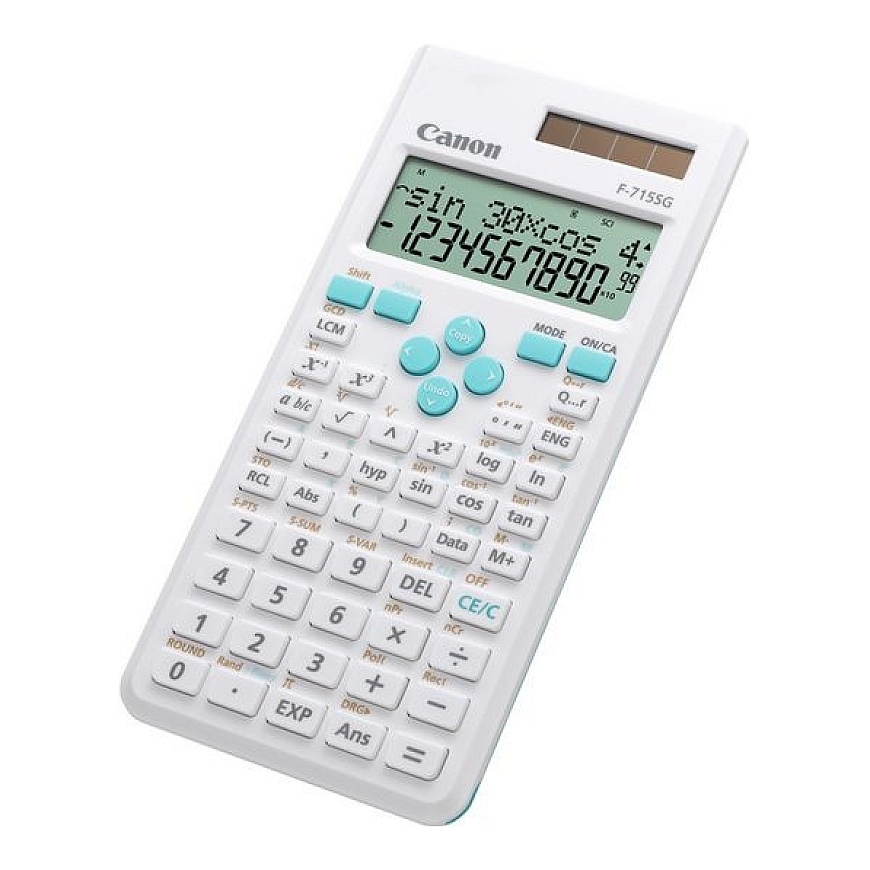 Canon F-715SG calculator Desktop Scientific Blue, White – 3