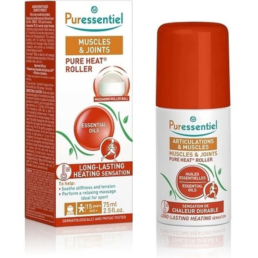 Puressentiel Pure Heat Roller muskuļu un