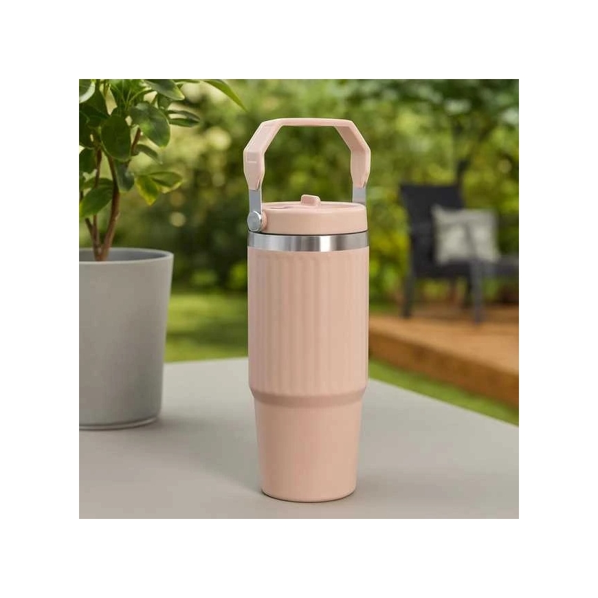 Thermos nerūsējošā tērauda termoss ar rokturi VARMÖ, 900 ml – 3
