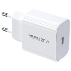 Remax CA08 20W USB-C laadija valge