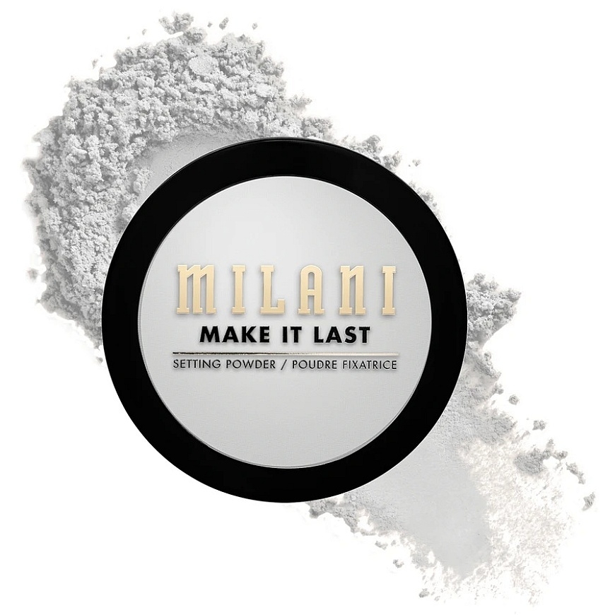 Milani „Make It Last“ mattifying setting compact and setting powder 2-in-1, translucent, 8 g
