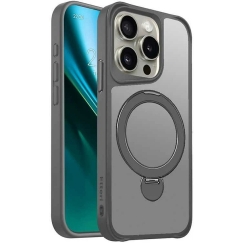 Etteri Matt Mag Ring kest iPhone 15 Pro 6,1" hall