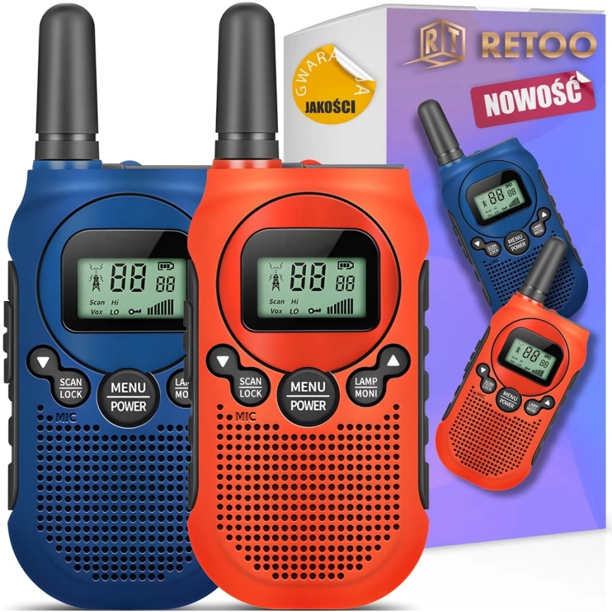 Walkie Talkie 2x "Baofeng" racija