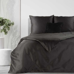 Bedding set Eurofirany SI/HARMONY/POS/C 220X200 70X80/X2 BLACK