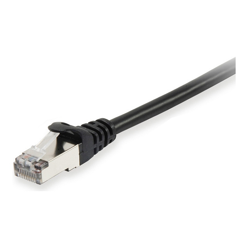 Equip Cat.6A S/FTP Patch Cable, 3.0m, Black – 2