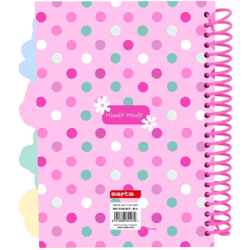 Safta Disney Minnie Minty A5 märkmik – 2