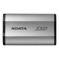 ADATA SD810 500 GB USB Veids-C USB 3.2 Gen 2x2 Melns, Sudrabs