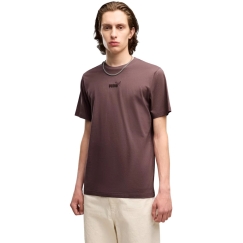 Vyrišie marškinīši Puma ESS Small No.1 Logo centrāls Tee brūns 692912 91 (L)