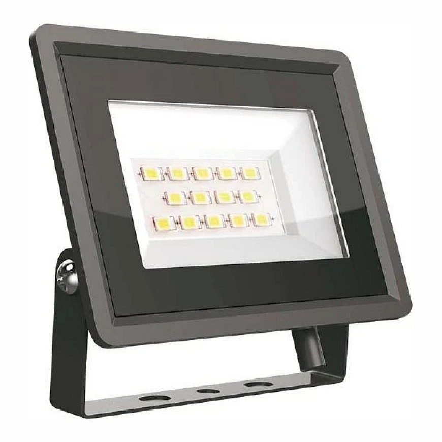 V-tac 10W LED prožektors, melns korpuss