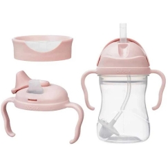 b.box - 3 in 1 juoma muki, pillu, vesipullo, harjoittelumuki 240 ml | Blush