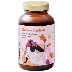 Healthlabs uztura bagātinātājs „Glucose Control+“, 90 kapsulas