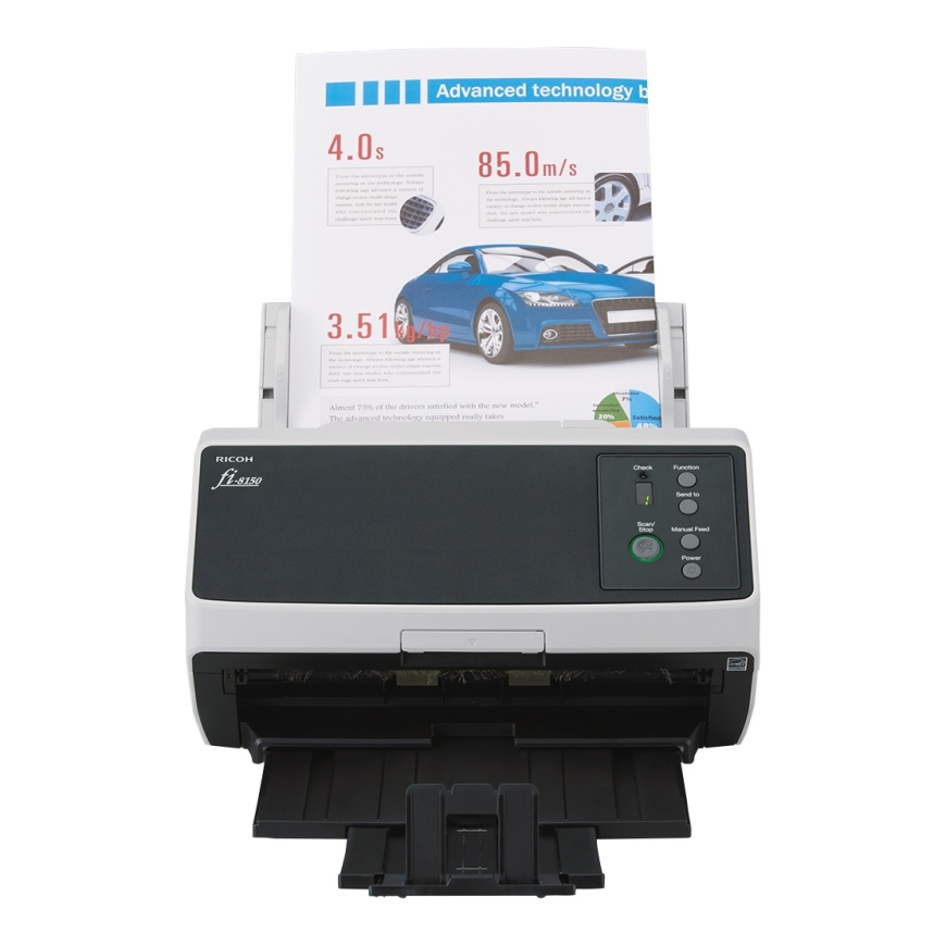 Ricoh FI-8150 ADF + Manual feed scanner 600 x 600 DPI A4 Black, Grey – 3