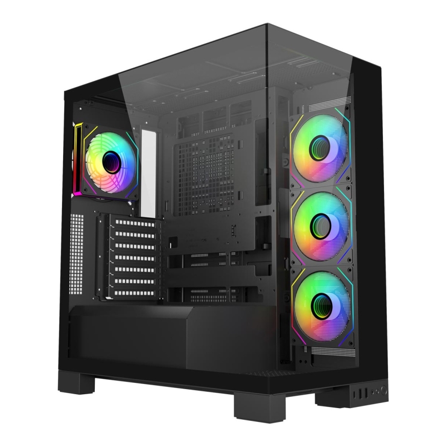 Fortron FSP Geh Midi M540 BA ATX/M-ATX/M-ITX/ARGB o.N. Черный ритейл