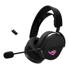 ASUS ROG Pelta Headset Wired & Wireless Head-band Gaming USB Type-C Bluetooth Black